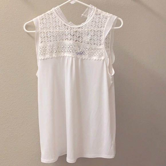 NWT White Express Top - Picture 1 of 5